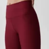 High-Waist Airlift Legging 7/8 - Rojo Romance de Verano