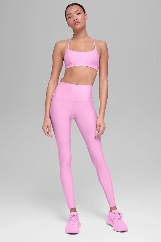 High-Waist Airlift Legging 7/8 - Rosa corazón de caramelo