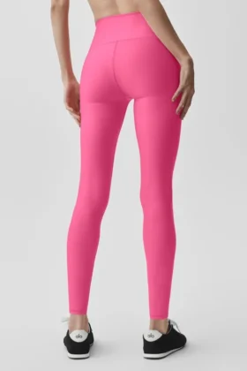 High-Waist Airlift Legging 7/8 – Rosa Paraíso