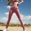 High-Waist Airlift Legging 7/8 - Rosa rosa silvestre
