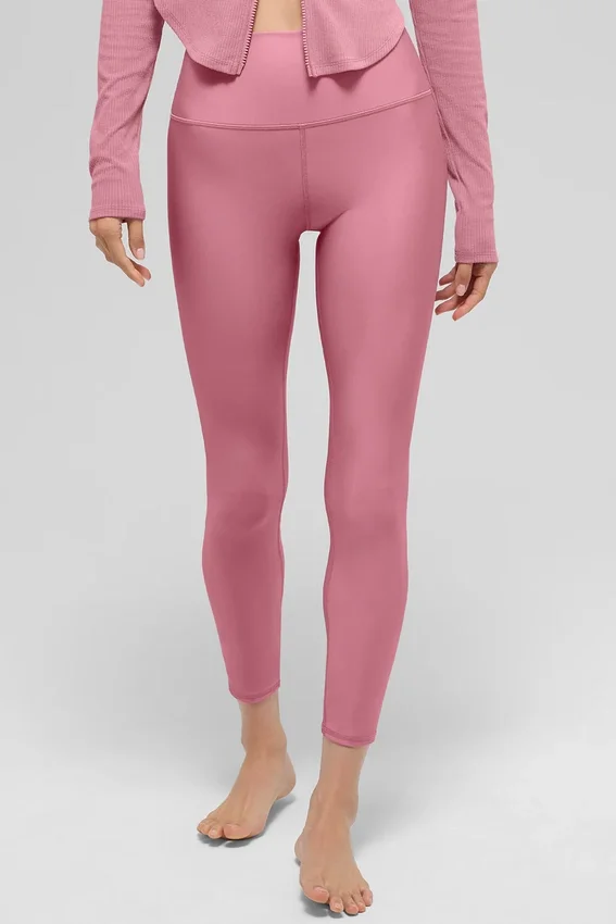 High-Waist Airlift Legging 7/8 - Rosa rosa silvestre