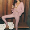 High-Waist Airlift Legging 7/8 - Rosa vintage
