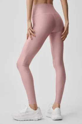 High-Waist Airlift Legging 7/8 – Rosa vintage