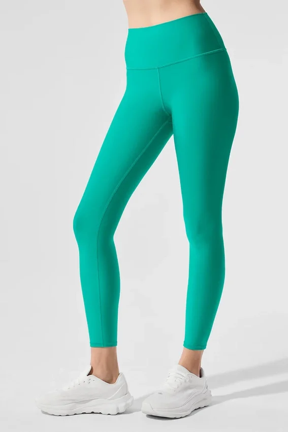 High-Waist Airlift Legging 7/8 - Spruce Green