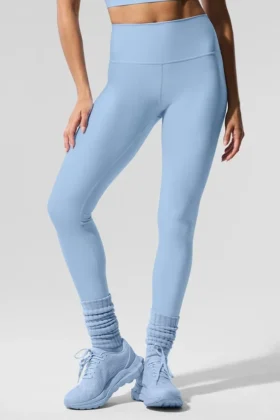 High-Waist Airlift Legging - Azul concha