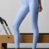 High-Waist Airlift Legging - Azul Provenza claro