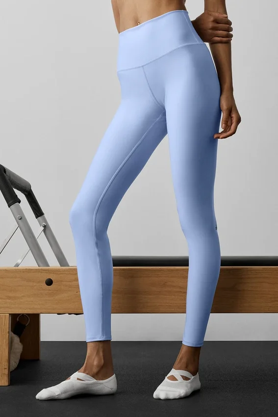 High-Waist Airlift Legging - Azul Provenza claro