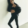 High-Waist Airlift Legging - Negro