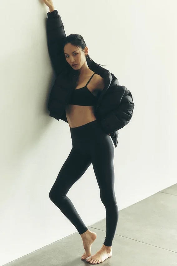 High-Waist Airlift Legging - Negro