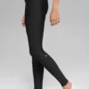 High-Waist Airlift Legging - Negro/Blanco