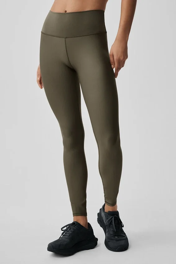 High-Waist Airlift Legging - Olivo