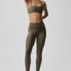 High-Waist Airlift Legging - Olivo