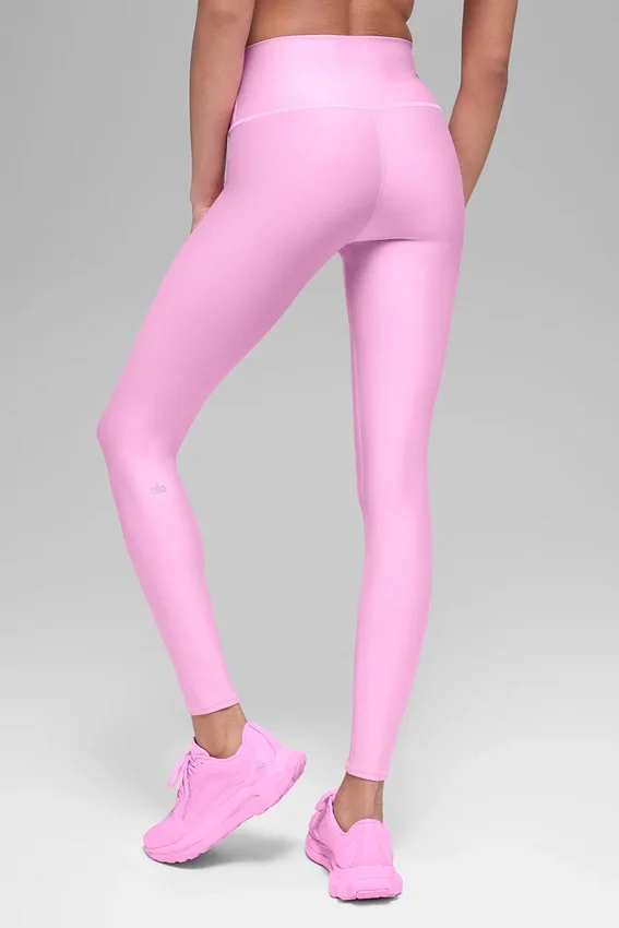 High-Waist Airlift Legging - Rosa corazón de caramelo