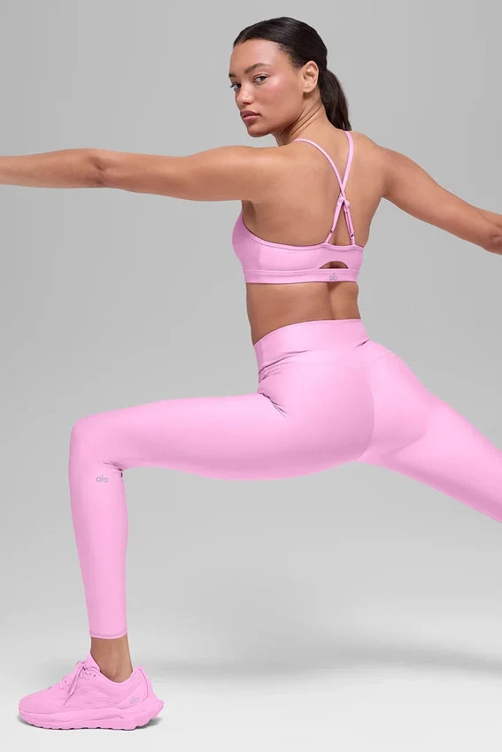 High-Waist Airlift Legging - Rosa corazón de caramelo