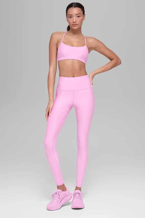 High-Waist Airlift Legging - Rosa corazón de caramelo