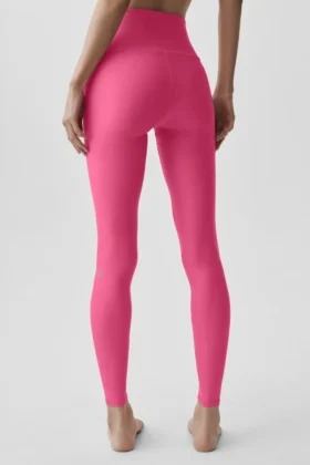 High-Waist Airlift Legging – Rosa paraíso