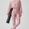 High-Waist Airlift Legging - Rosa vintage