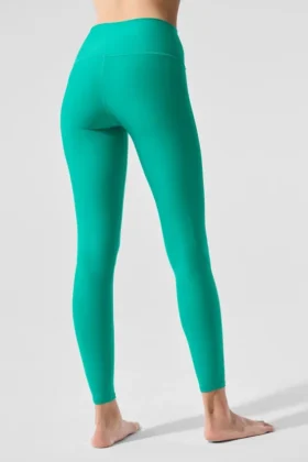 High-Waist Airlift Legging – Verde abeto