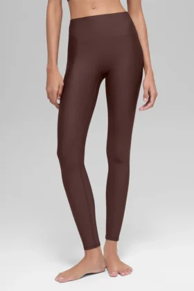 High-Waist Airlift Leggings – Brownstone