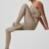 High-Waist Airlift Leggings - Gravel