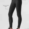 High-Waist Airlift Leggings - Negro