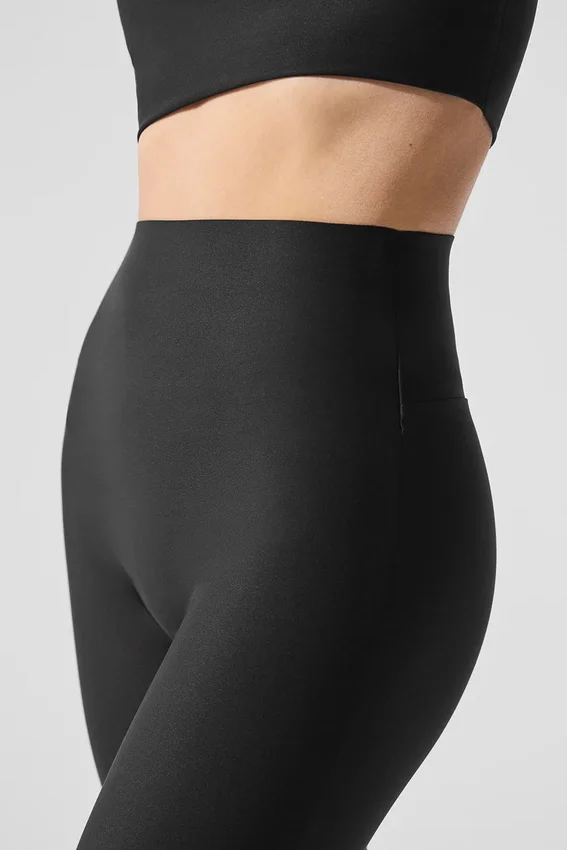 High-Waist Airlift Leggings - Negro