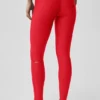 High-Waist Airlift Leggings - Rojo brillante