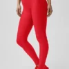 High-Waist Airlift Leggings - Rojo brillante