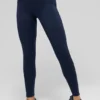 High-Waist Airlift Leggings «Suit Up» - Azul marino/Azul marino