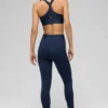 High-Waist Airlift Leggings «Suit Up» - Azul marino/Azul marino