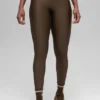 High-Waist Airlift Leggings «Suit Up» - Espresso