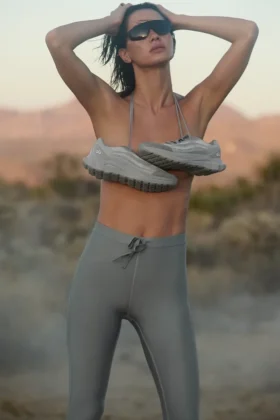 High-Waist Airlift Light Speed Leggings - Gris lunar