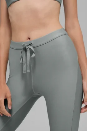 High-Waist Airlift Light Speed Leggings – Gris lunar