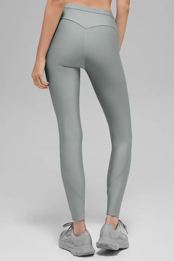 High-Waist Airlift Light Speed Leggings - Gris lunar