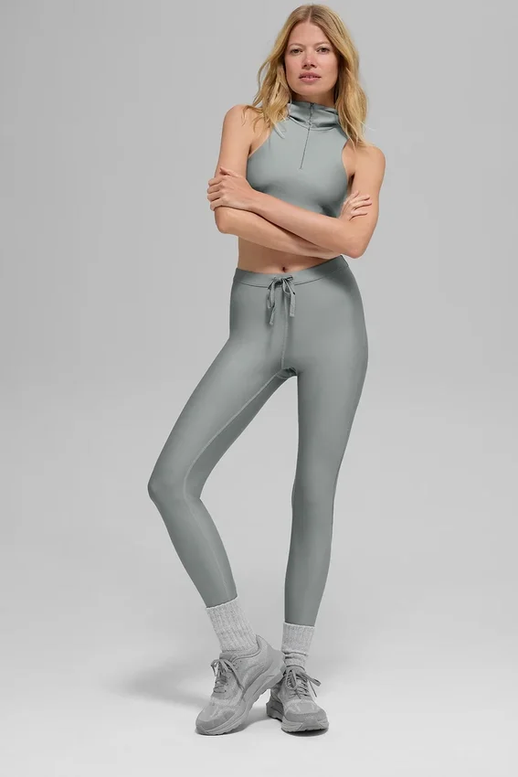 High-Waist Airlift Light Speed Leggings - Gris lunar