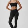High-Waist Airlift Mesh Cherish Leggings - Negro