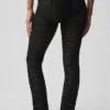 High-Waist Airlift Mesh Cherish Leggings - Negro