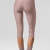 High-Waist Airlift Mesh Just Right - Taupe
