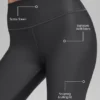 High-Waist Airlift Winter Warm Leggings - Antracita