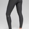 High-Waist Airlift Winter Warm Leggings - Antracita