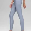 High-Waist Airlift Winter Warm Leggings - Winter Frost