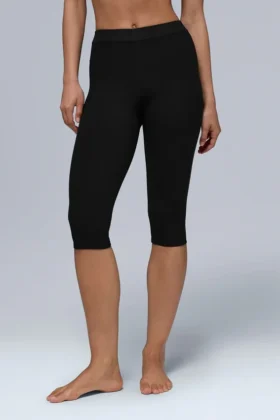 High-Waist Alosoft Iconic 90’S capri — Negro