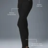 High-Waist Alosoft Legging - Negro