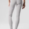 High-Waist Alosoft Sunray Legging lavado - Lavado gris cielo