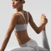 High-Waist Alosoft Sunray Legging lavado - Lavado gris cielo