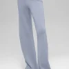 High-Waist Cashmere Wool Pantalón con corte ancho New Class - Winter Frost