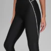 High-Waist Haven Leggings de Airlift - Negro/Blanco