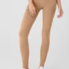 High-Waist Head Start Leggings de Alosoft - Toasted Almond