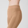 High-Waist Head Start Leggings de Alosoft - Toasted Almond