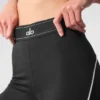 High-Waist High-Waist Leggings Suit Up de Airlift - Negro/Blanco